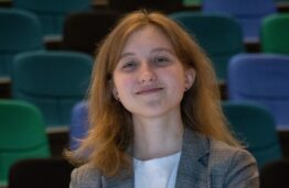 Ieva Janušaitytė: this study program is two-way, combines physical and technological sciences and provides broad operational perspectives and knowledge