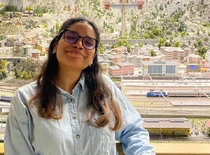 Maria Rosa, KTU student from Venezuela in her internship in Hamburg