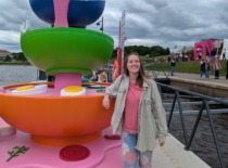 Jacqueline at Vilnius Pink Soup Fest